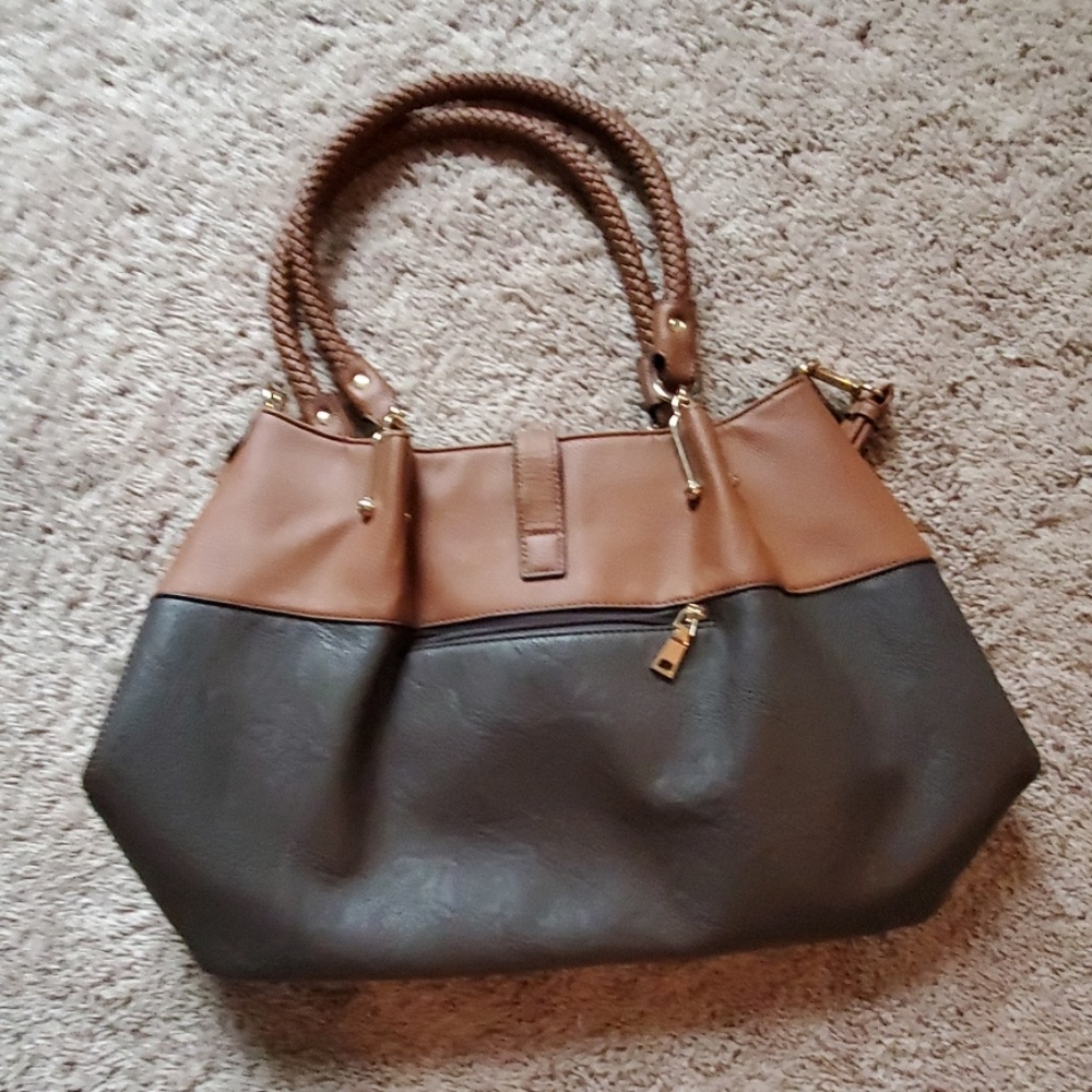 Black rivet bag set